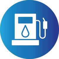 Petrol Creative Icon Design vector