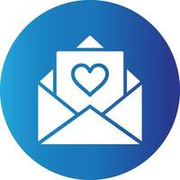 Love Letter Creative Icon Design vector