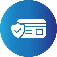 Payment Security Creative Icon Design vector