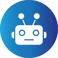 Chatbot Creative Icon Design vector