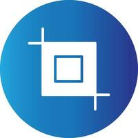 Crop Creative Icon Design vector
