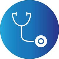 Stethoscope Creative Icon Design vector