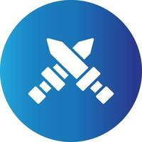 Swords Creative Icon Design vector