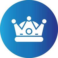 Crown Creative Icon Design vector