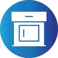 Cabinet Creative Icon Design vector