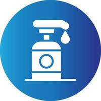 Shampoo Creative Icon Design vector