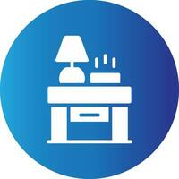 Nightstand Creative Icon Design vector