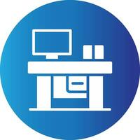 Desk Creative Icon Design vector