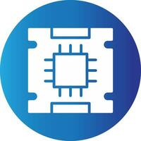 Processor Creative Icon Design vector