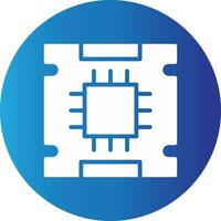 Processor Creative Icon Design vector