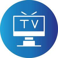 Tv Creative Icon Design vector