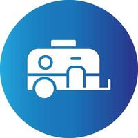 Caravan Creative Icon Design vector