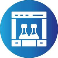 Chemistry Creative Icon Design vector