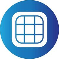 Grid Creative Icon Design vector