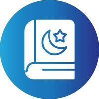 diseño de icono creativo de quran vector