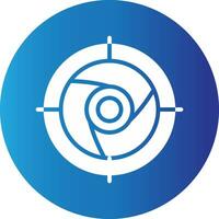 Shutter Creative Icon Design vector