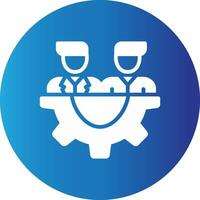 Workforce Creative Icon Design vector