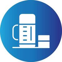 Thermos Creative Icon Design vector