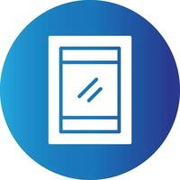 Tablet Creative Icon Design vector