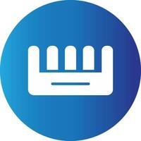 Comb Creative Icon Design vector