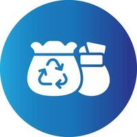 Garbage Creative Icon Design vector