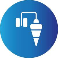 Plumb Bob Creative Icon Design vector