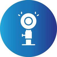 Light Creative Icon Design vector