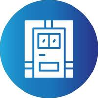 Room Door Creative Icon Design vector