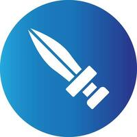Sword Creative Icon Design vector