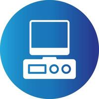 Computer Creative Icon Design vector