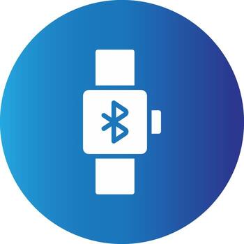 Bluetooth Creative Icon Design vector