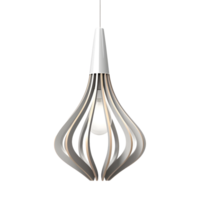 AI generated Wall Hanging Bulb with Cover on Transparent background - Ai Generated png