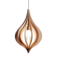 AI generated Wall Hanging Bulb with Cover on Transparent background - Ai Generated png
