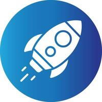 Rocket Creative Icon Design vector