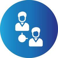 Networking Group Creative Icon Design vector