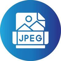 Jpeg Creative Icon Design vector