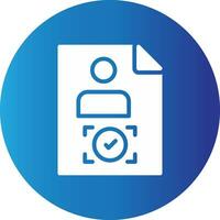 Approval Creative Icon Design vector