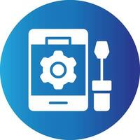 Smartphone Creative Icon Design vector
