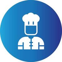 diseño de icono creativo de chef vector