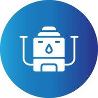 Water Boiler Creative Icon Design vector