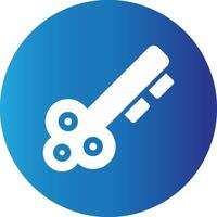 Door Key Creative Icon Design vector