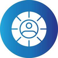 Targeting Creative Icon Design vector