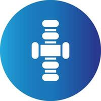 Pipeline Creative Icon Design vector