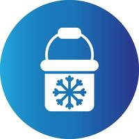 Frozen Bait Creative Icon Design vector