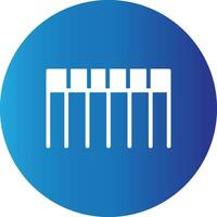 Comb Creative Icon Design vector