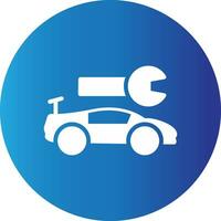 Car Service Creative Icon Design vector