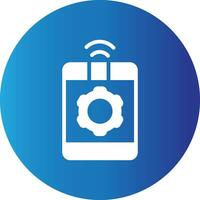 Smart Setting Creative Icon Design vector