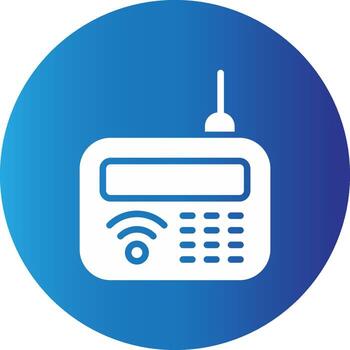 intercomunicador creativo icono diseño vector