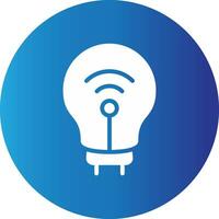 Smart Light Creative Icon Design vector