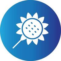 Sunflower Creative Icon Design vector